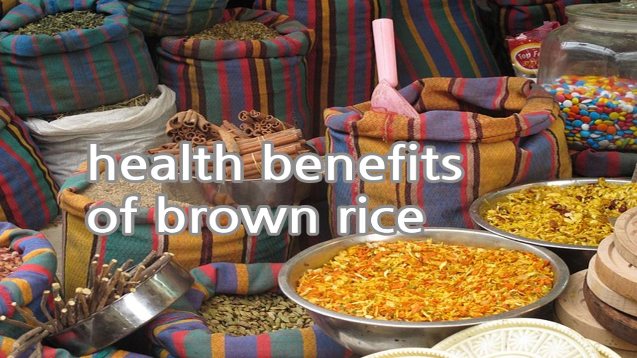 health benefits of brown rice