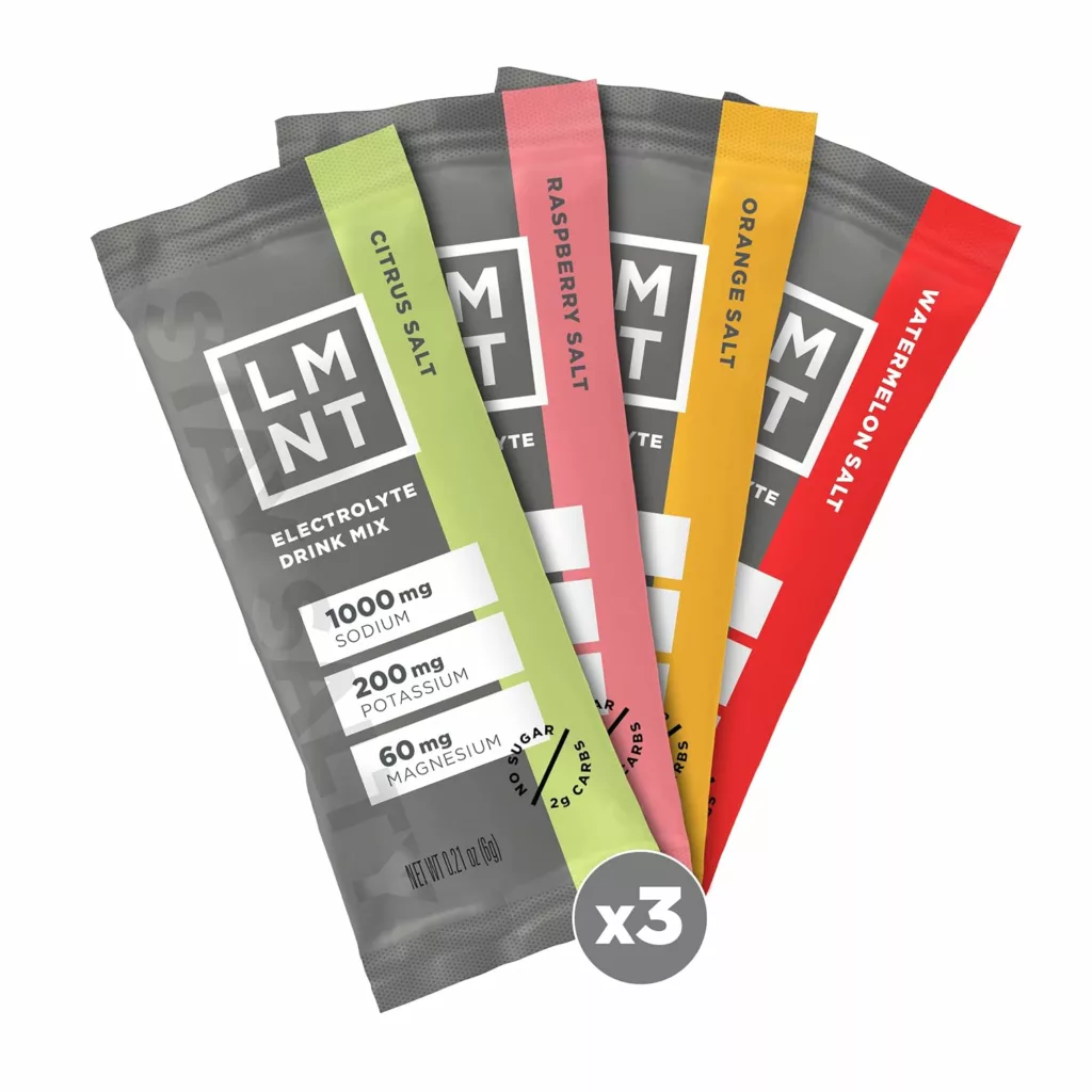 LMNT Zero-Sugar Electrolytes - Variety Salt - Hydration Powder Packets | No Artificial Ingredients | Keto  Paleo Friendly | 12 Sticks