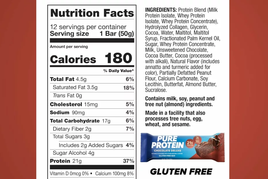 pure protein bars review