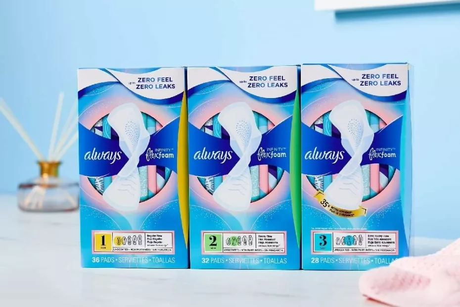 always infinity feminine pads review