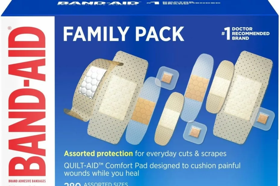 band aid brand adhesive bandage family variety pack review