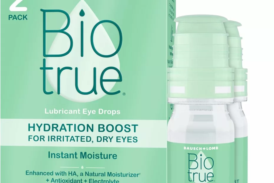 biotrue hydration boost drops soft contact lens friendly for irritated and dry eyes from bausch lomb preservative free n