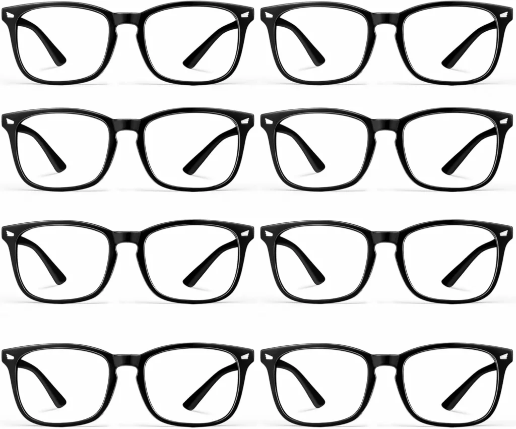 hunsquer Blue Light Glasses for Women/Men Computer Blue Light Glasses