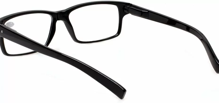 norperwis reading glasses 5 pairs quality readers spring hinge glasses for reading for men and women 5 pack black 250 2