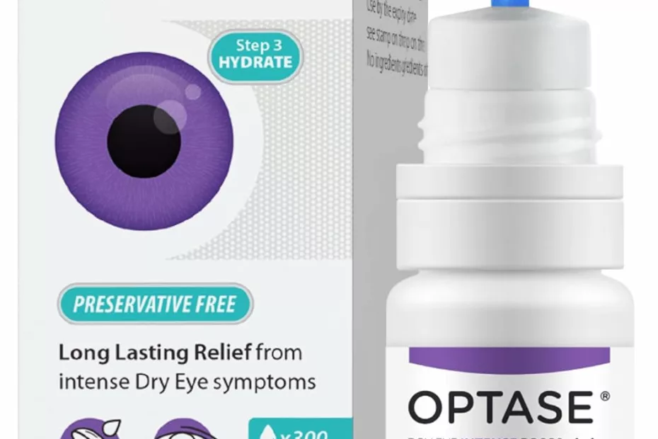 optase dry eye intense drops preservative free for long lasting relief artificial tears to relieve severe symptoms multi