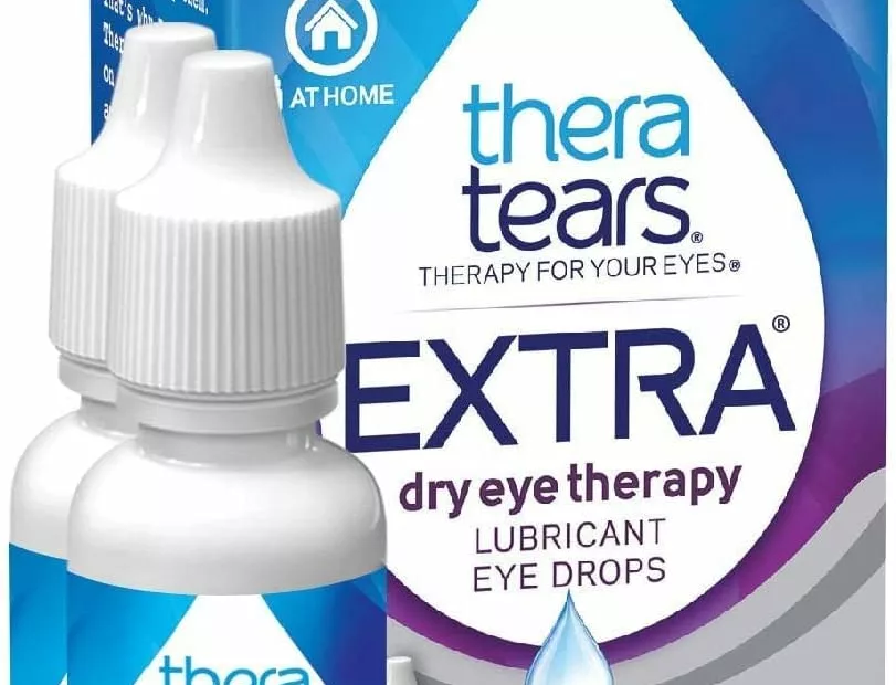 theratears extra dry eye therapy lubricating eye drops for dry eyes 05 fl oz bottle 2 countpack of 1